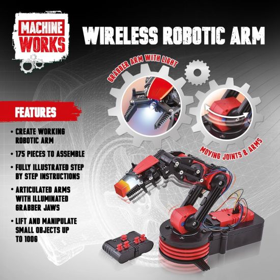 Machine Works Wireless Robotic Arm