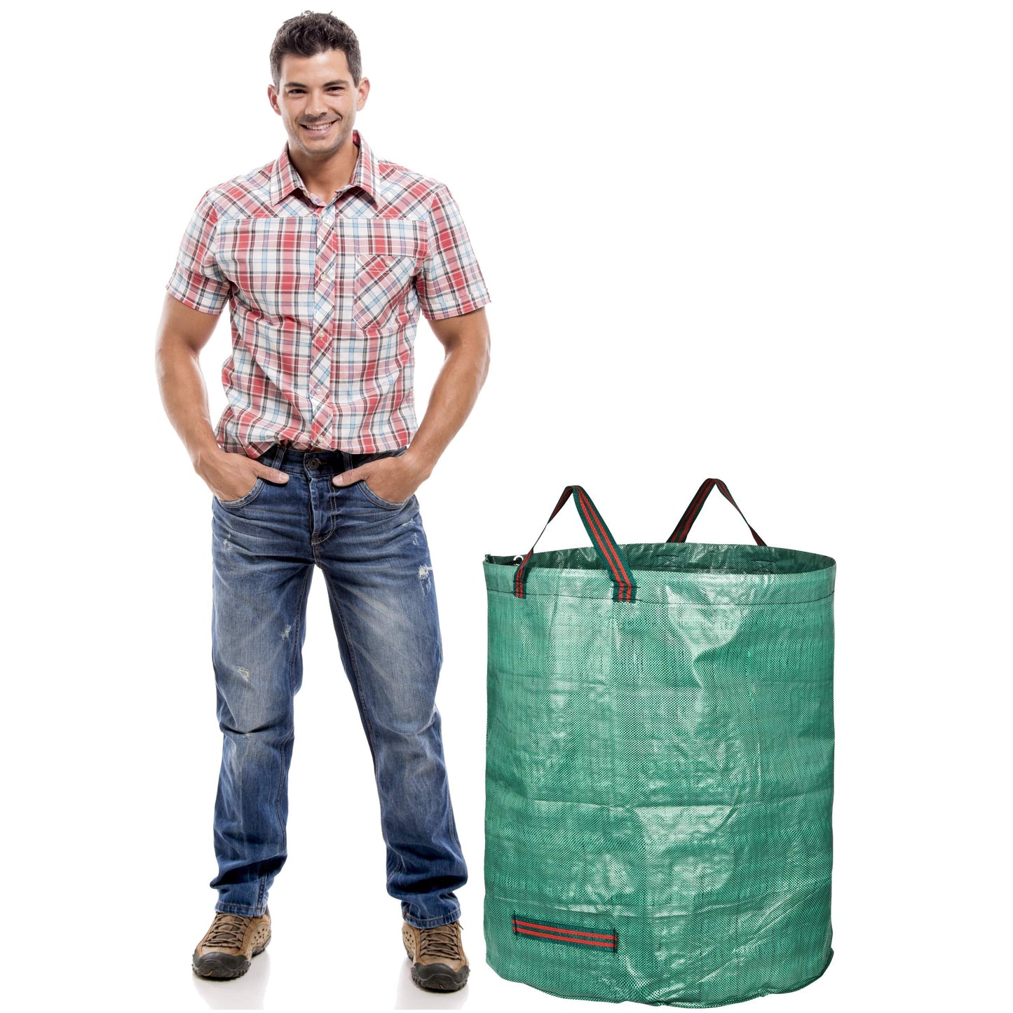 GardenMate pack of 6 large 272L garden waste bag (H76 cm, D67 cm)