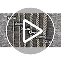 Cotton Rope Thick Rope White Rope Noose Soft Rope 10mm Decking Rope For Garden Macrame Plant Hanger Kit (10M)