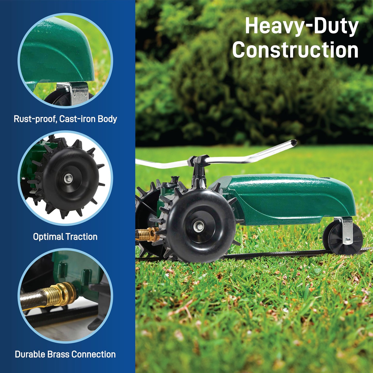 Orbit 58322 Traveling Sprinkler ,Green