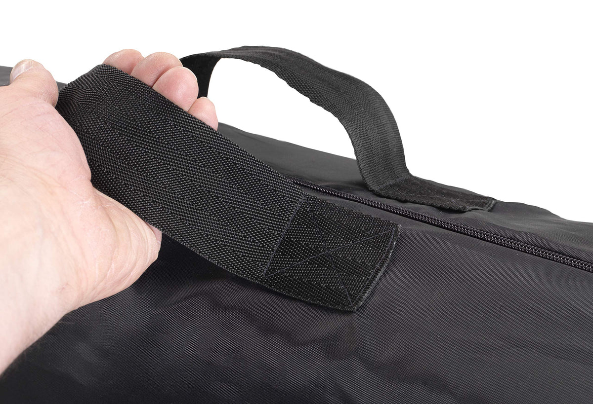 Mattress Storage Carry Bag with Zipper and Handle by Direct Manufacturing – multiple sizes, reusable and washable (90cm x 200cm x 25cm)