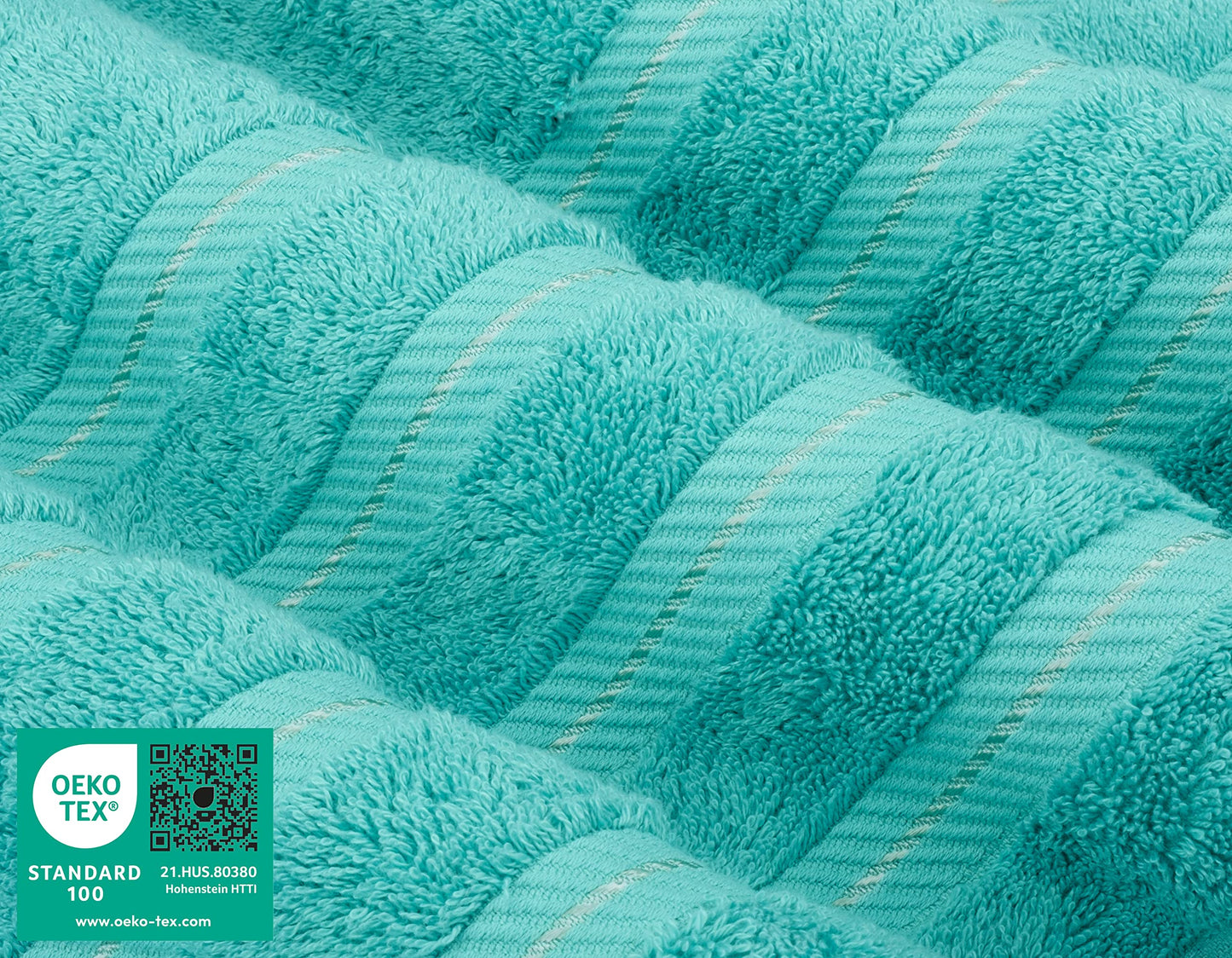 American Soft Linen Premium, Luxury Hotel & Spa, 6 Piece Towel Set, Turkish Cotton for Maximum Softness and Absorbency, [Worth $78.95]