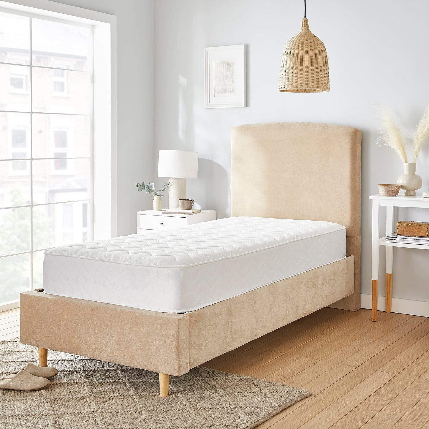 Starlight Beds Tempo Shorty Mattress, White, 2ft6 x 5ft9