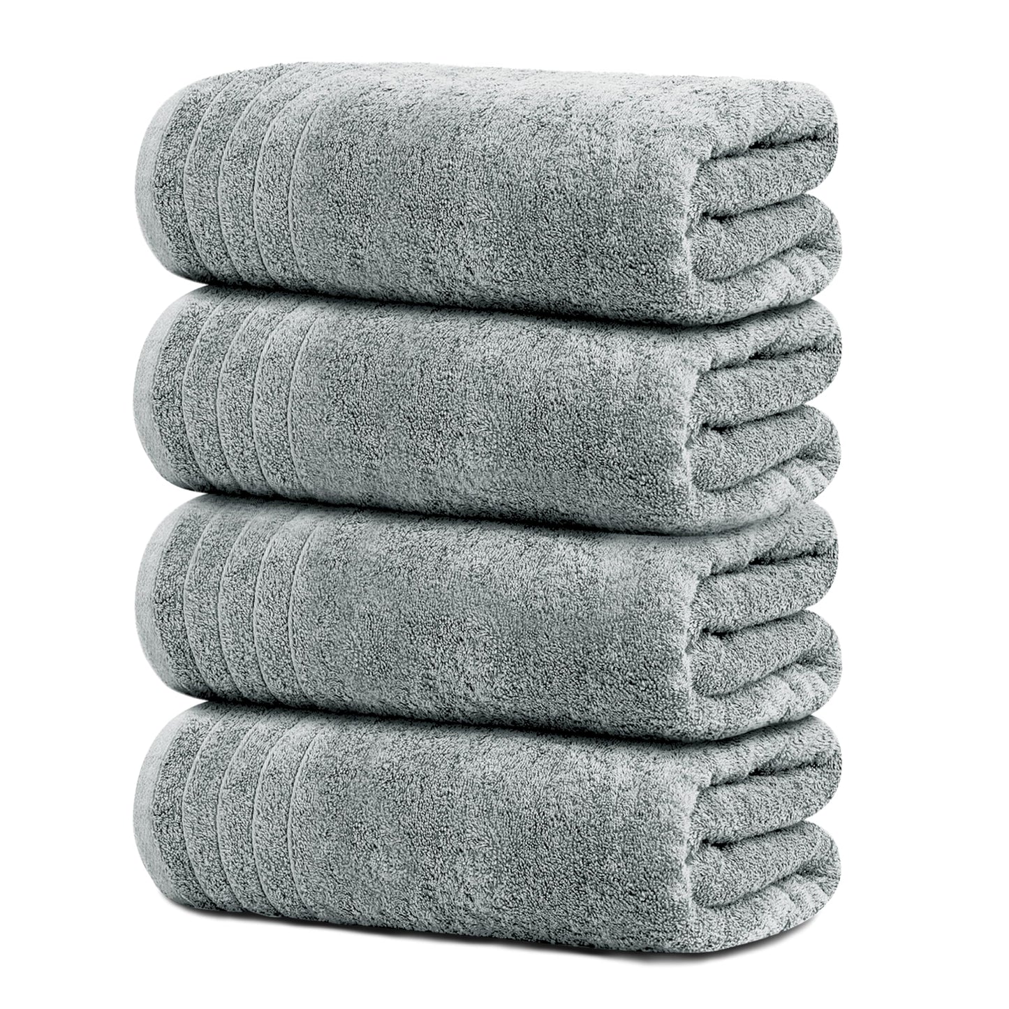 Tens Towels Large Bath Towels, 100% Cotton, 30 x 60 Inches Extra Large Bath Towels, Lighter Weight, Quicker to Dry, Super Absorbent