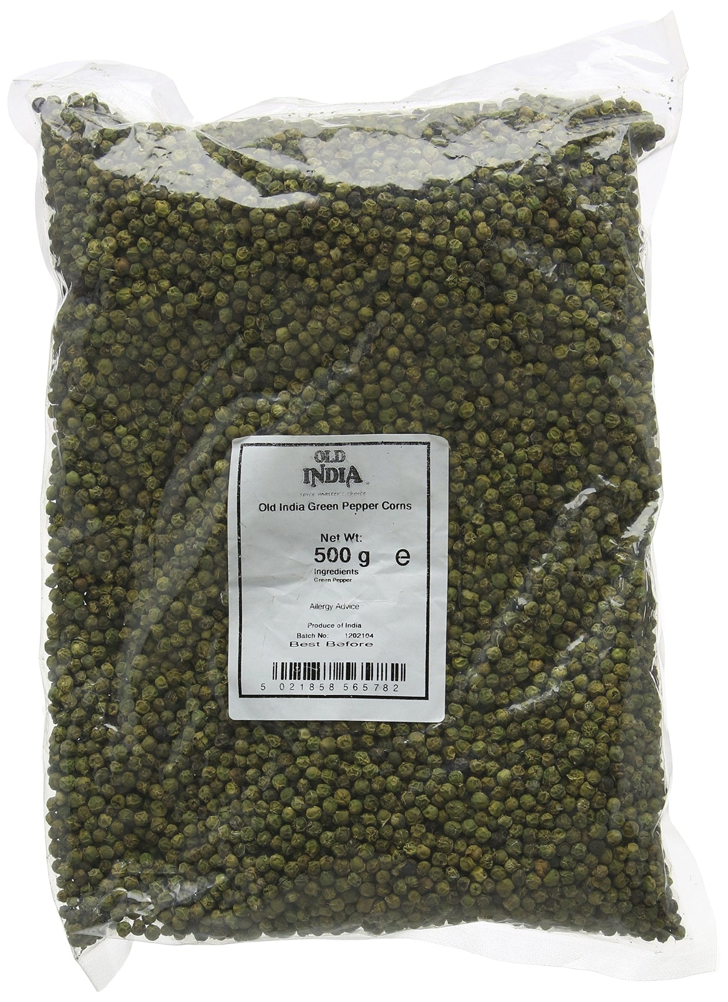 Old India Green Pepper Corns 500 g