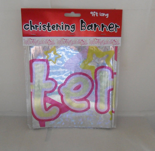 9ft Long Christehing Banner