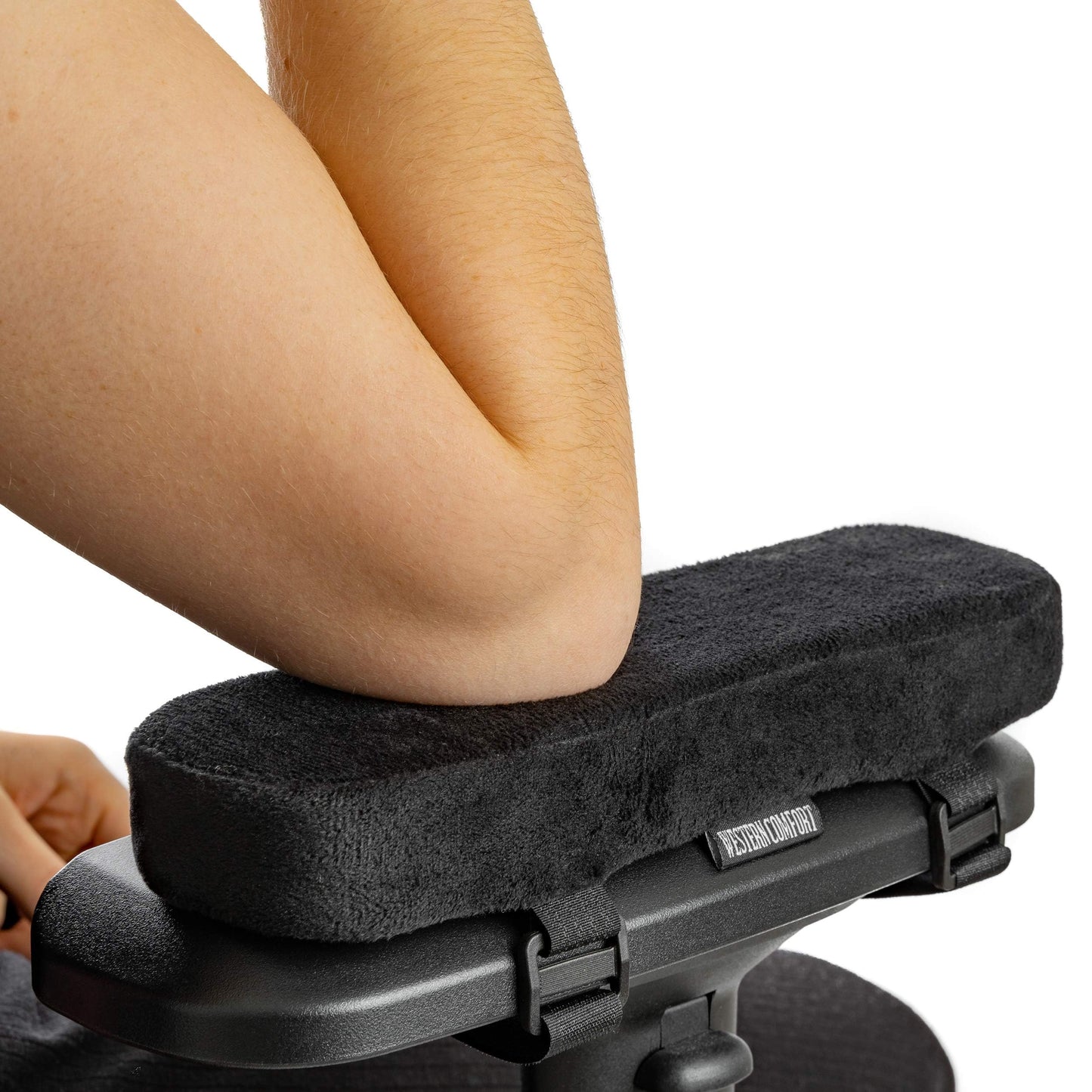 WESTERN COMFORT Thick Office Chair Arm Pads - Office Chair Arm Covers - Armrest Pillow (Flat)
