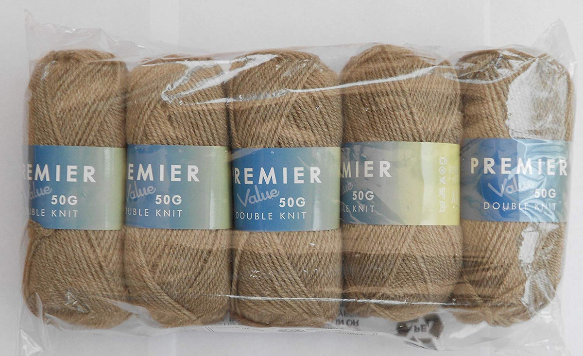 Pack of 5 King Cole Premier Value DK 50g Balls