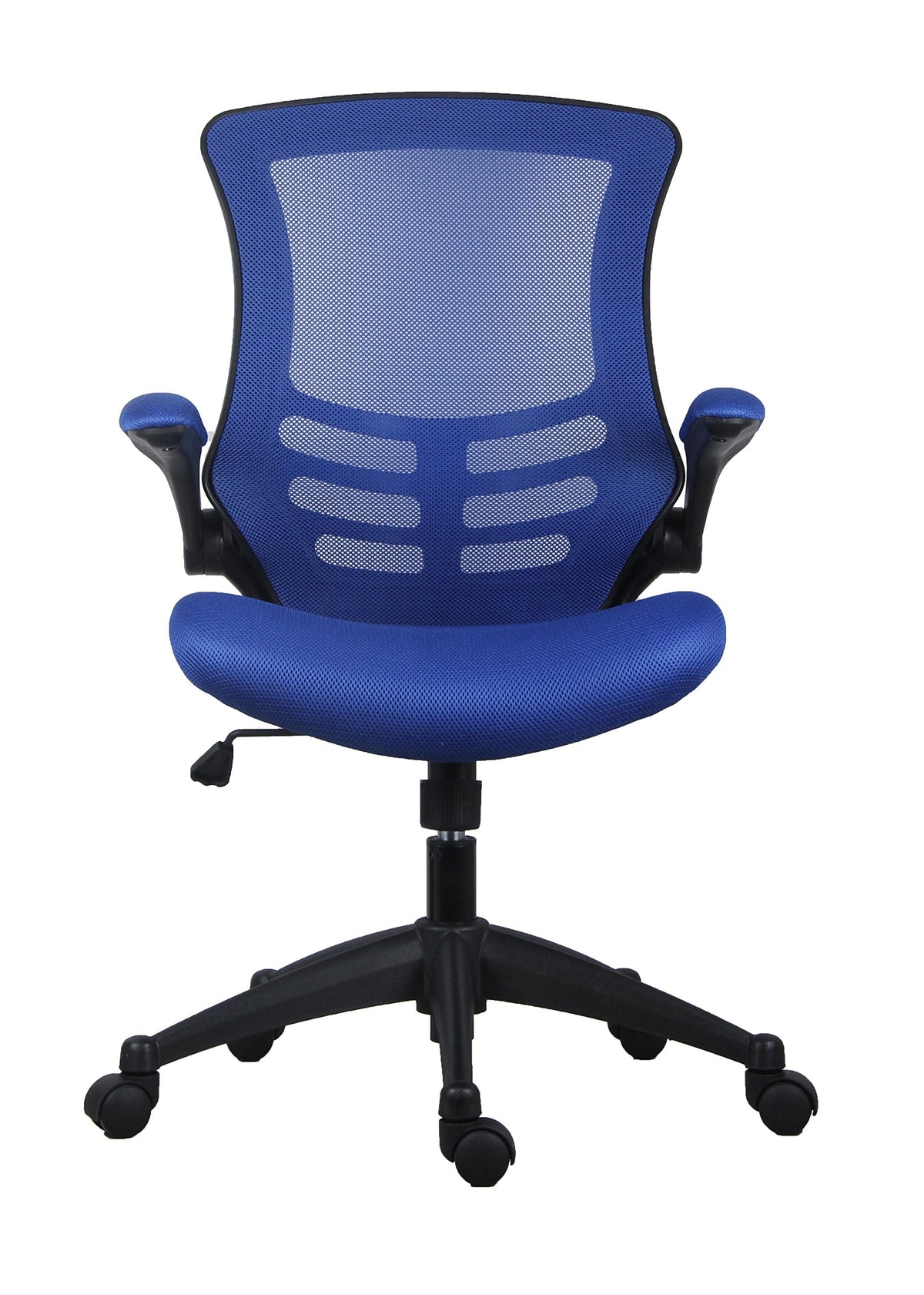 Office Hippo Mesh Operator Office Chair, Height & Tilt Adjustable Ergonomic Chair with Tension Control, Flip Up Arms, Computer Chair for Daily Use