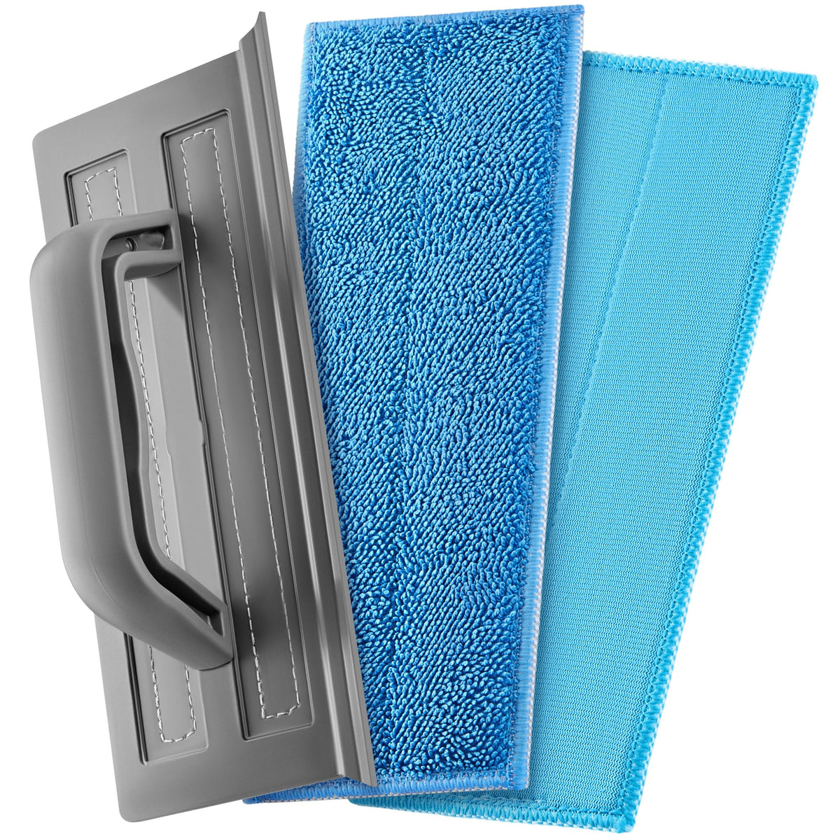 Tyroler Shower Squeegee for Shower Doors 100% Silicone Squeegee 25cm | 2 Microfiber Scrub & Polish Cloths | Multi-Surface- Mirror, Marble, Tile &