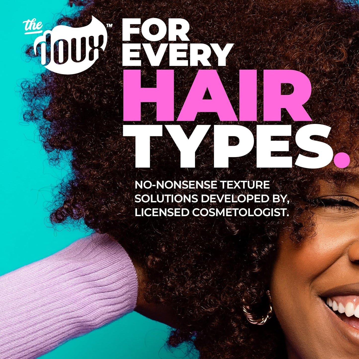 The Doux Mousse Def Texture Foam for High-Definition Curls and Shine