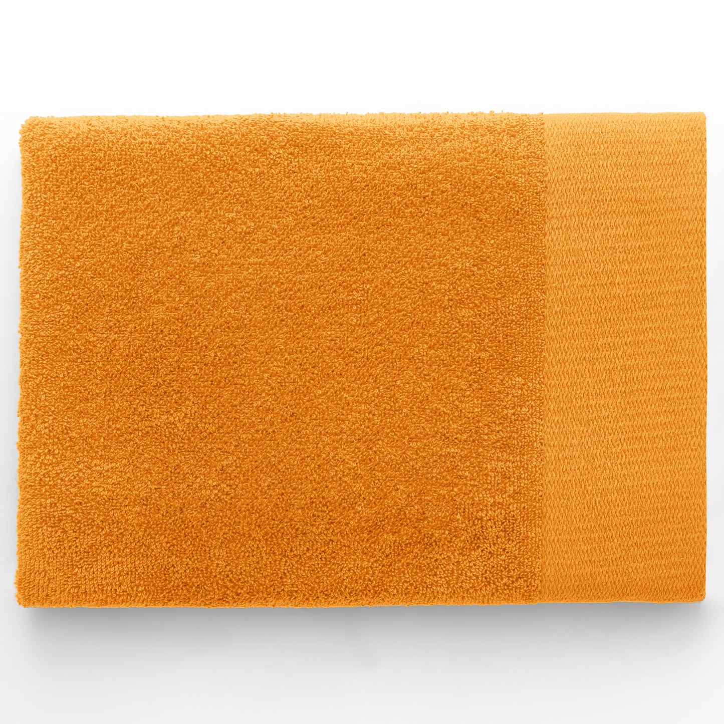 AmeliaHome Set 6pcs 4 Towels 50x100 cm and 2 Bath Towels 70x140 cm 100% Cotton Absorbent Orange Amari