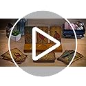 Curawood Tarot Card Holder Stand - Display Your Daily Affirmation Cards - Wooden Tarot Card Stand - Tarot Accessories - Tarot Board Altar Stand - Pagan & Wiccan Altar Supplies - Witchy Room Decor