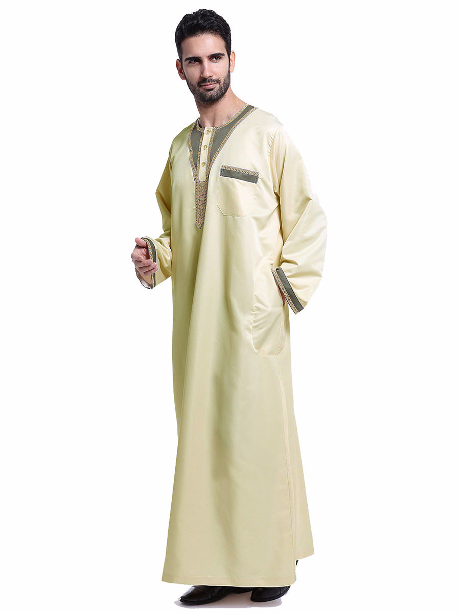 Arab Men's Robe, Men's Prayer Robe