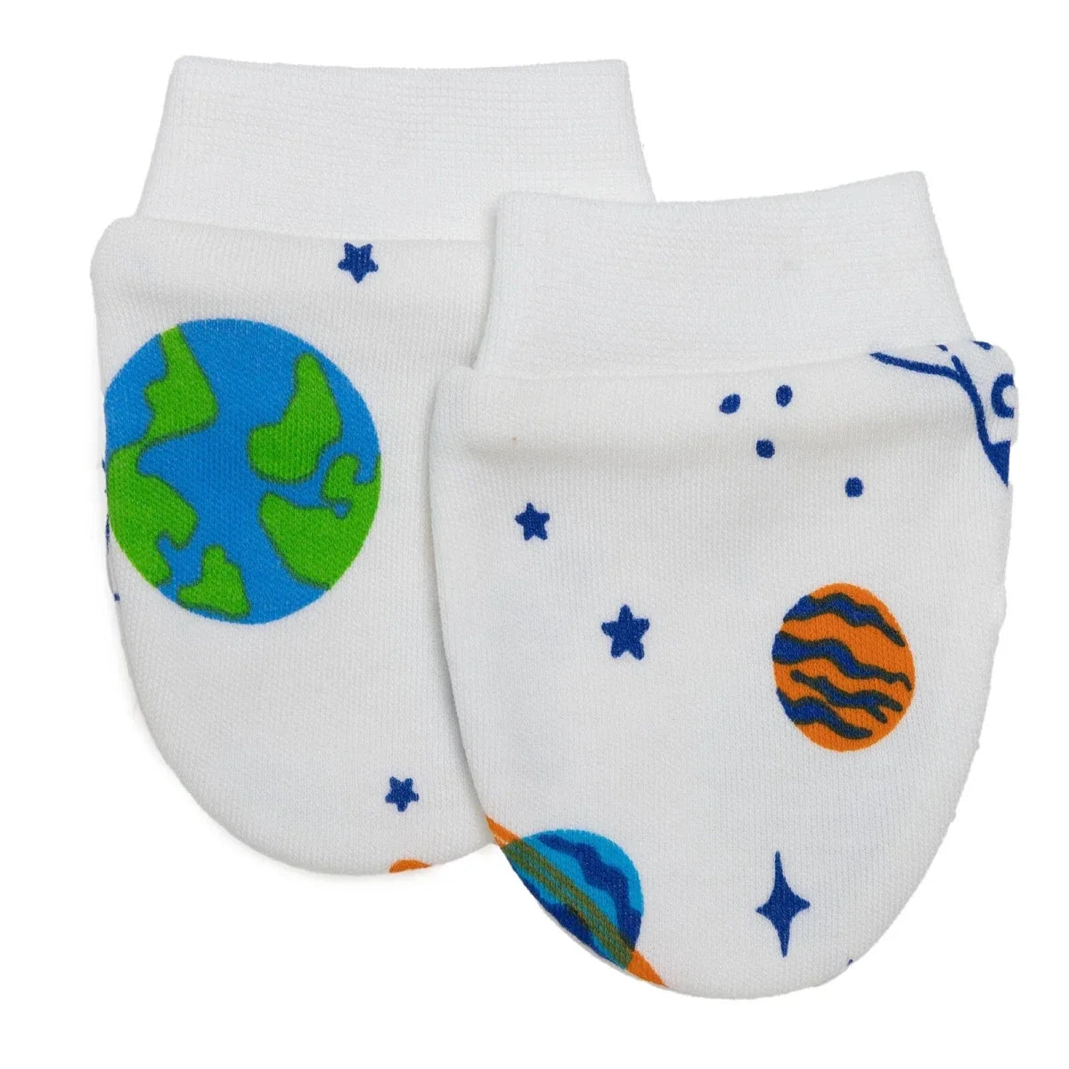 HelloBaby Newborn Mittens - Ecru