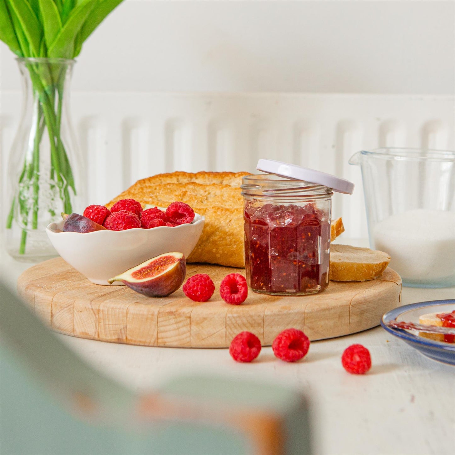 150ml Glass Jam Jars with Lids - Pack of 6
