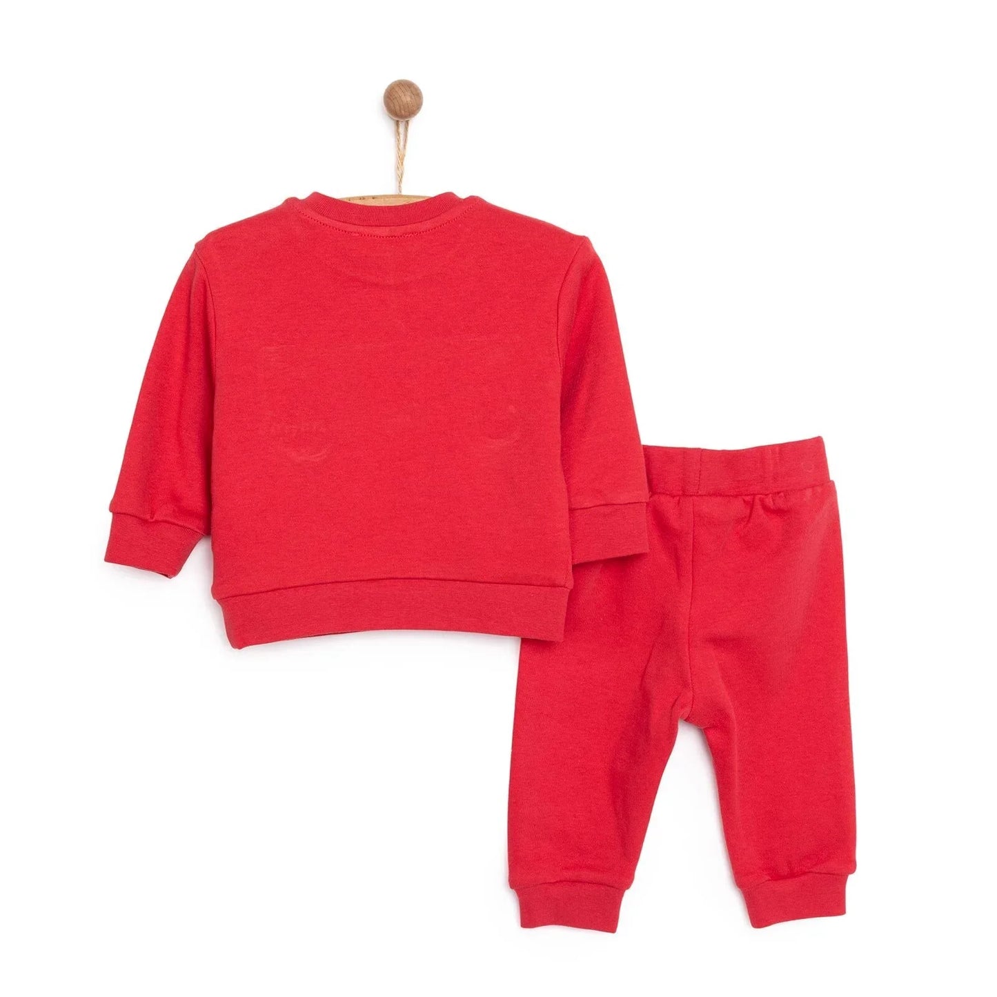 HelloBaby Baby Girl Christmas Tracksuit - Red