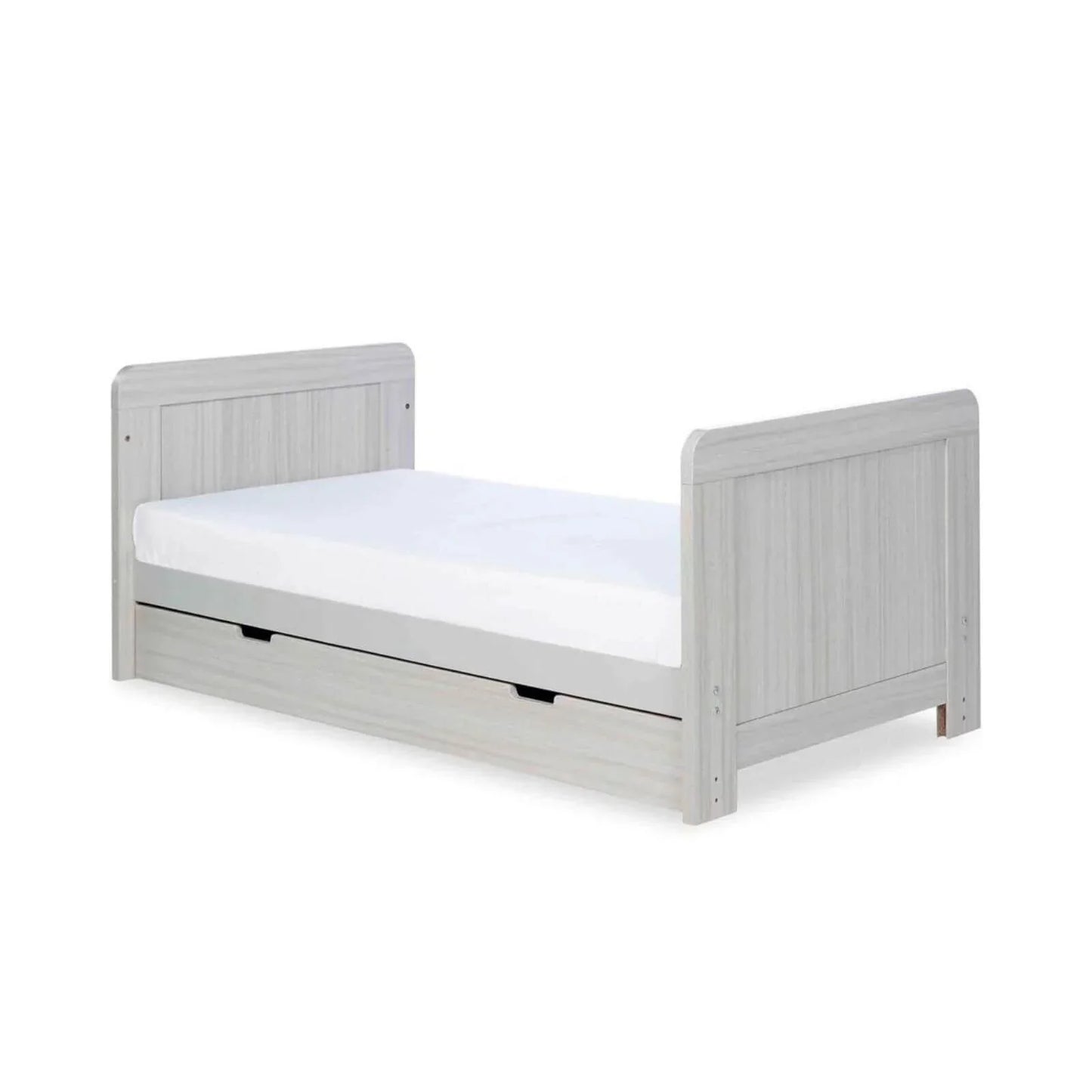 Ickle Bubba Pembrey Furniture Set Under Drawer Ash Grey 3 pcs - Premium Sprung Mattress