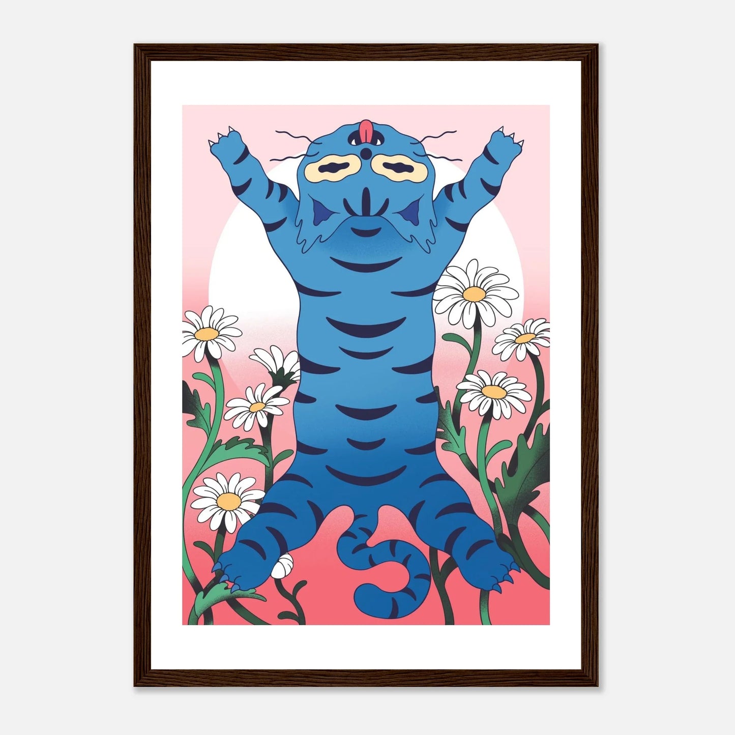 BOAT - 'Cat's Whole Life' Framed Print
