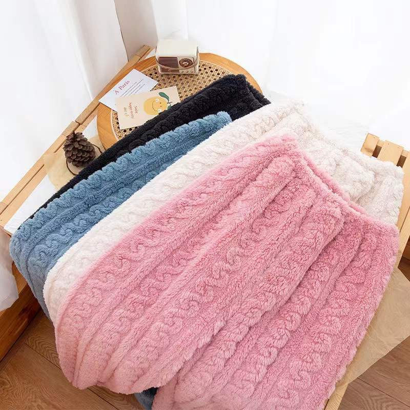 Women's Coral Fleece Thickened Warm Pants