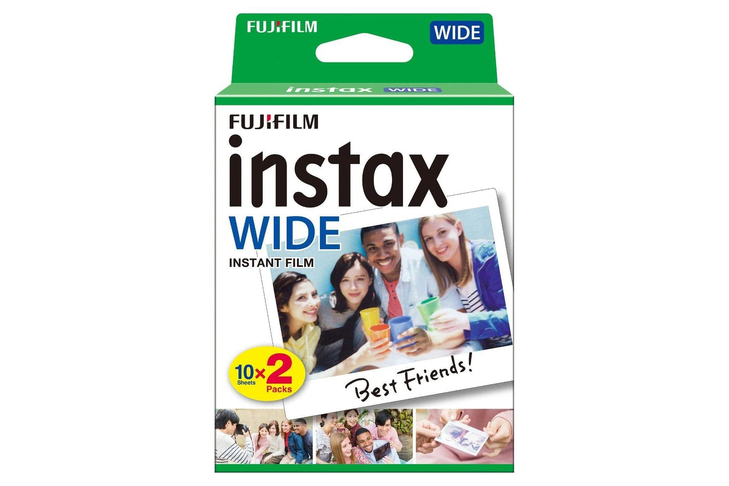 Fujifilm Instax Wide Picture Format Instant Photo Film - White
