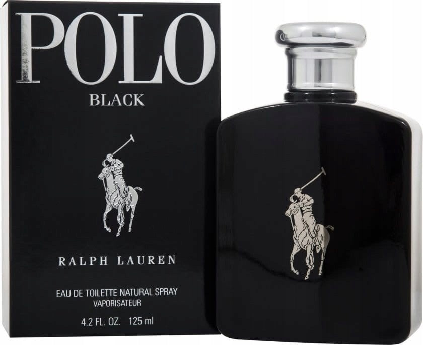 Ralph Lauren Polo Black Eau de Toilette 125ml Spray Men's Fragrance