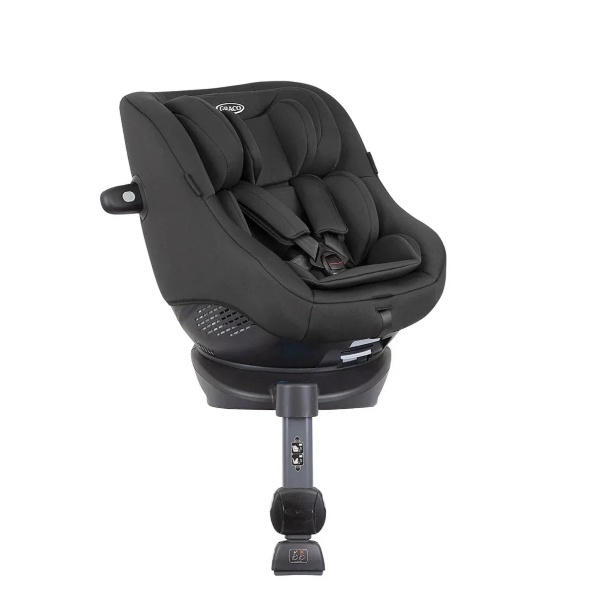 Graco Turn2Me i-Size R129 360° Rotating ISOFIX Car Seat - Midnight