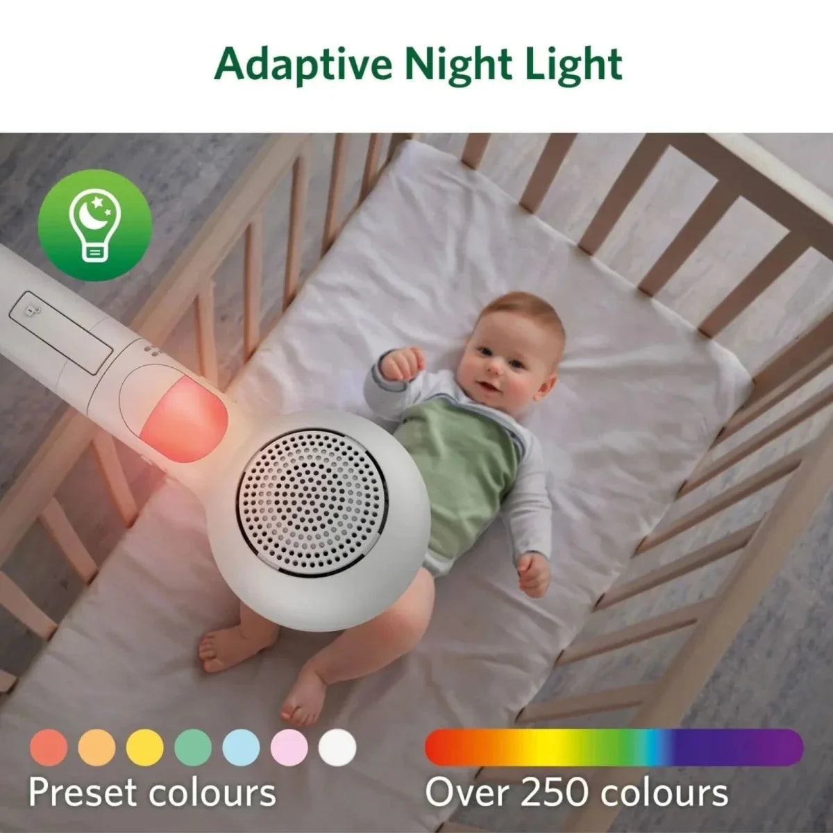 LeapFrog LF5817HD 7" Wi-Fi Smart Video Baby Monitor