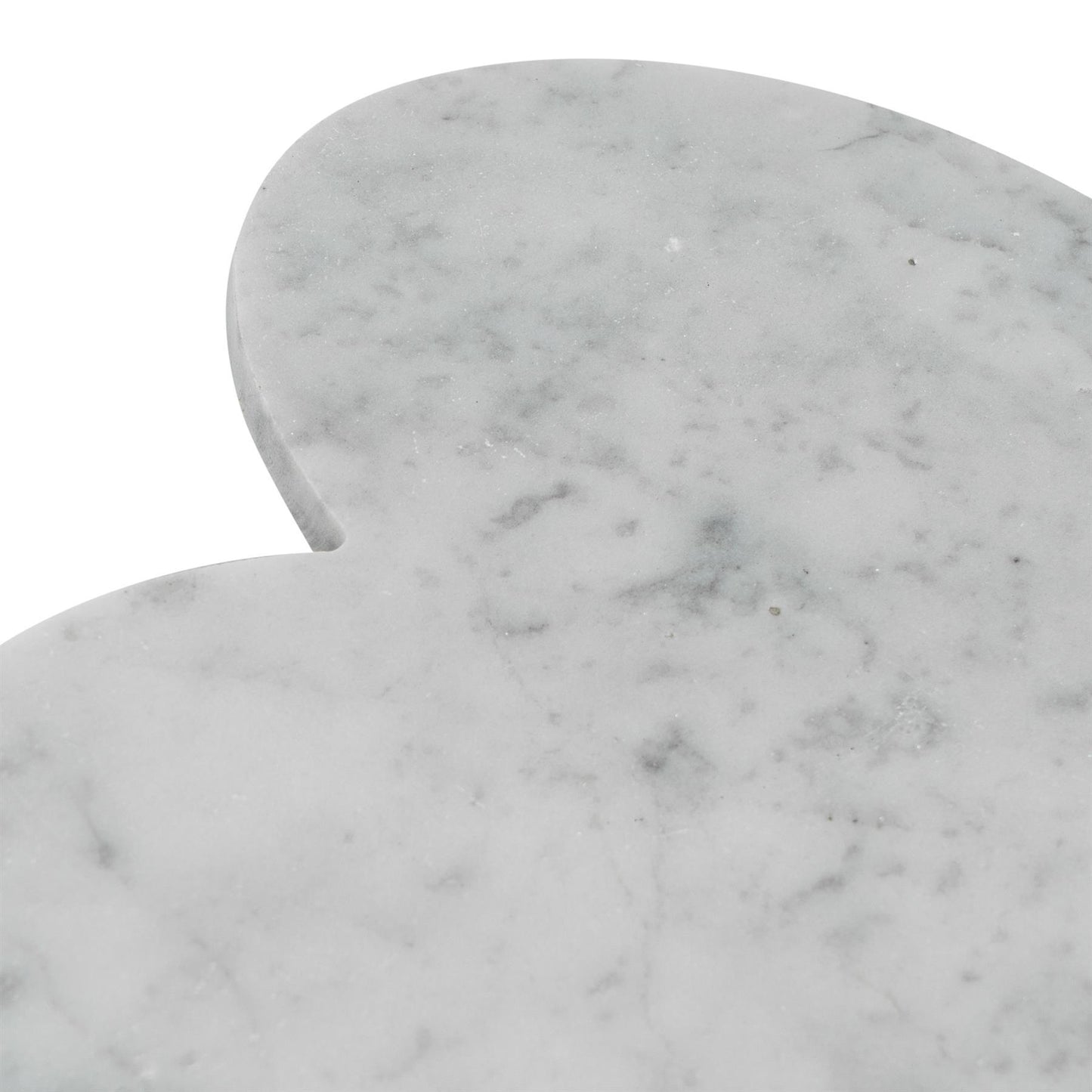 27cm x 25cm White Heart Marble Chopping Board