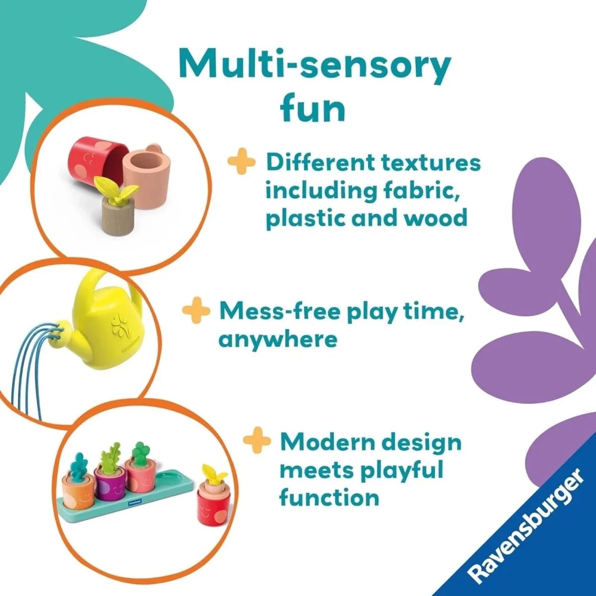 Play+ Pretend Play Set - My Little Plants