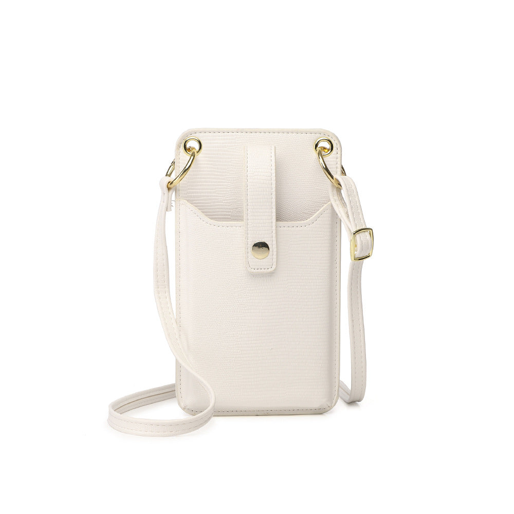 Ladies Vertical Zipper One-shoulder Diagonal Coin Purse