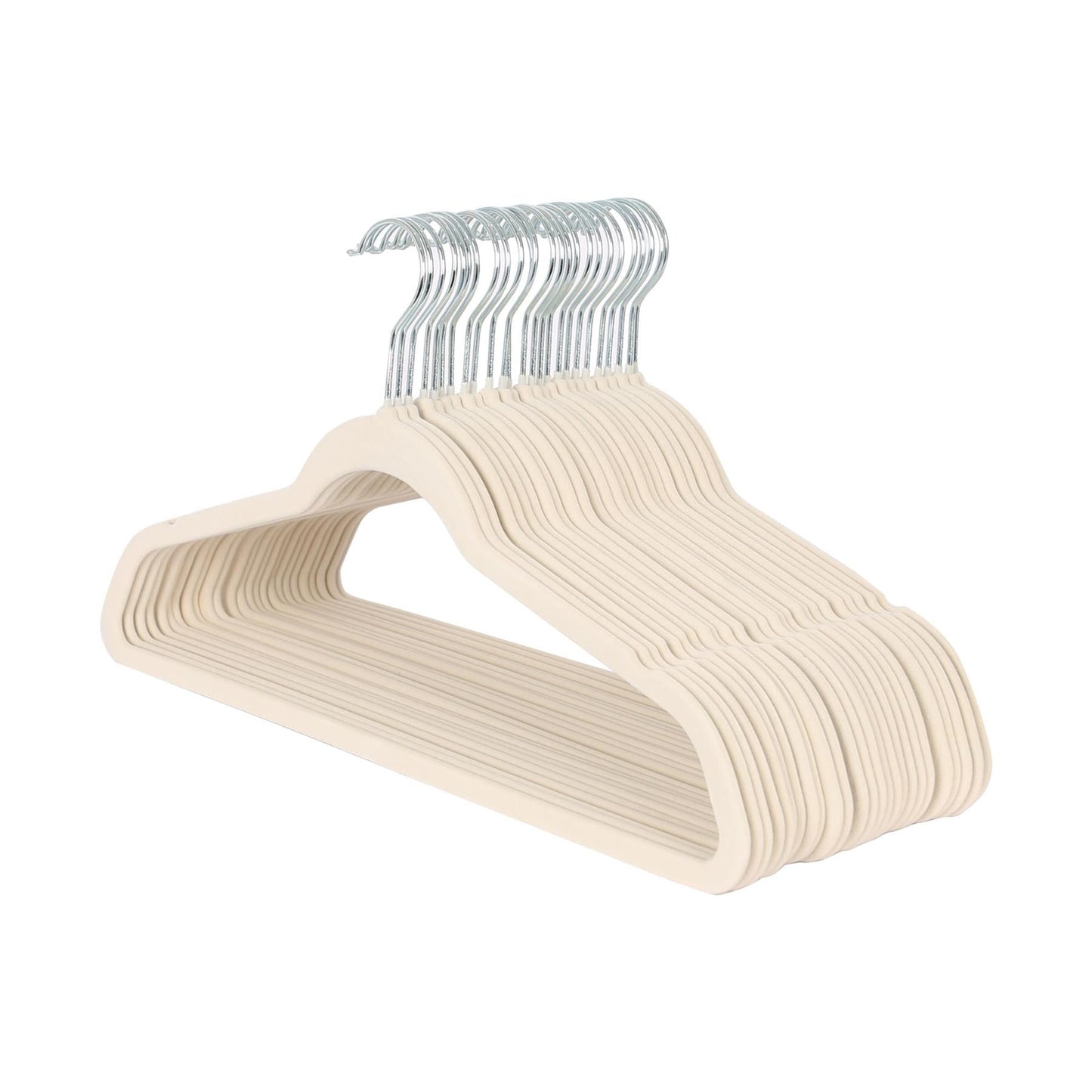 Non-Slip Velvet Hangers - 45cm - Pack of 25