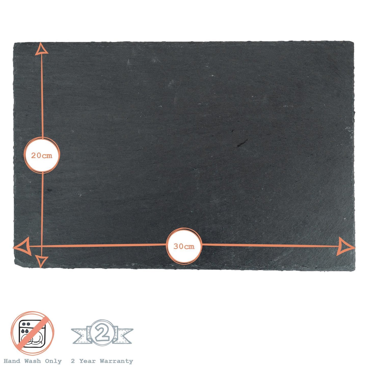 2pc Wooden Table Easel & Slate Board Set