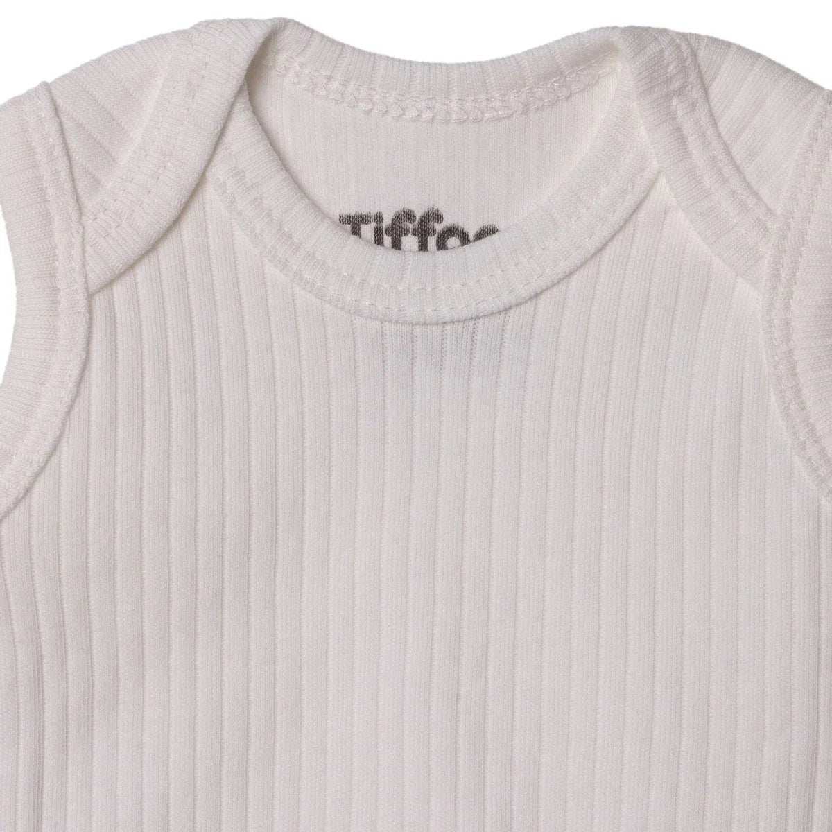 Tiffany 100% Cotton Tiny Baby Set - Ecru