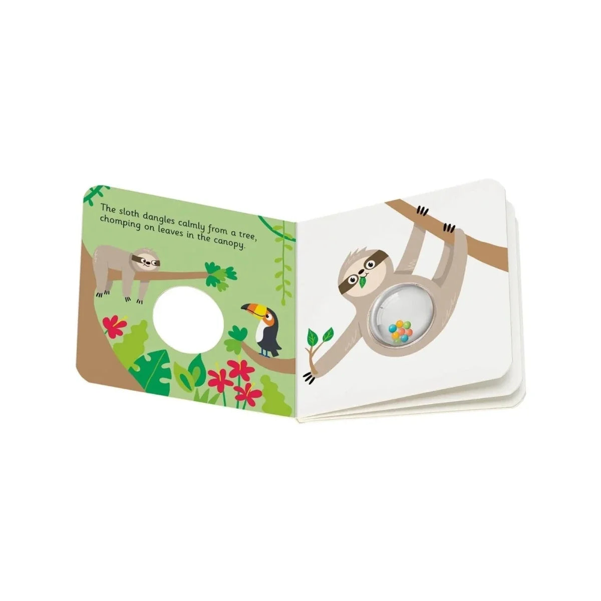 Play+ Ready Steady Shake Rattle Book - First Animals