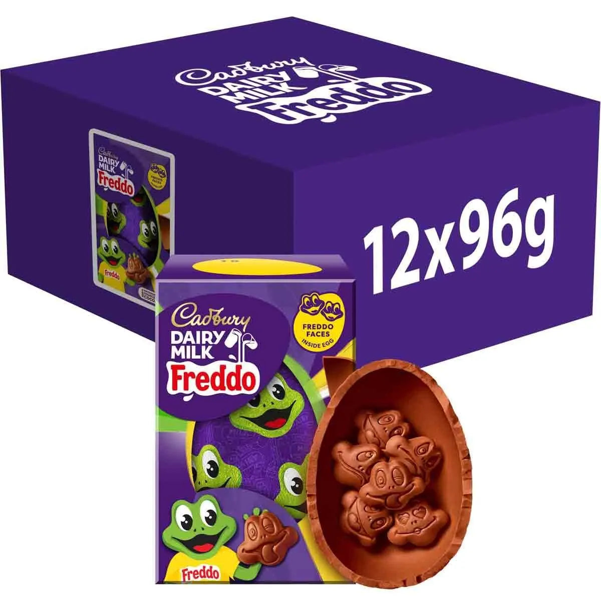 12 x Cadbury Freddo Faces Small Egg - 90g