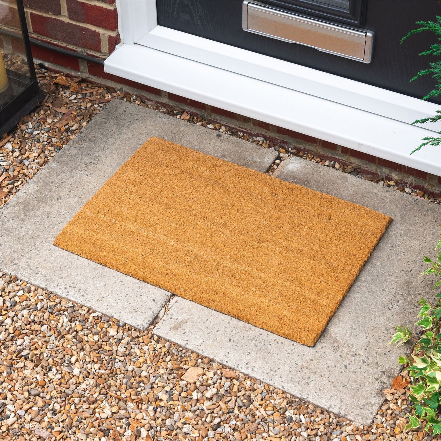 60cm x 40cm Brown Coir Door Mat