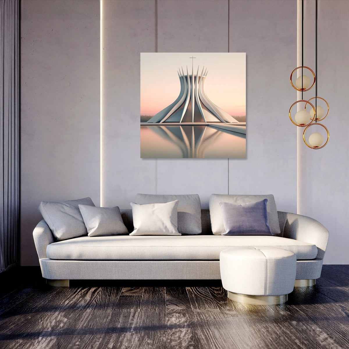 Metropolitan Cathedral Reflections Canvas