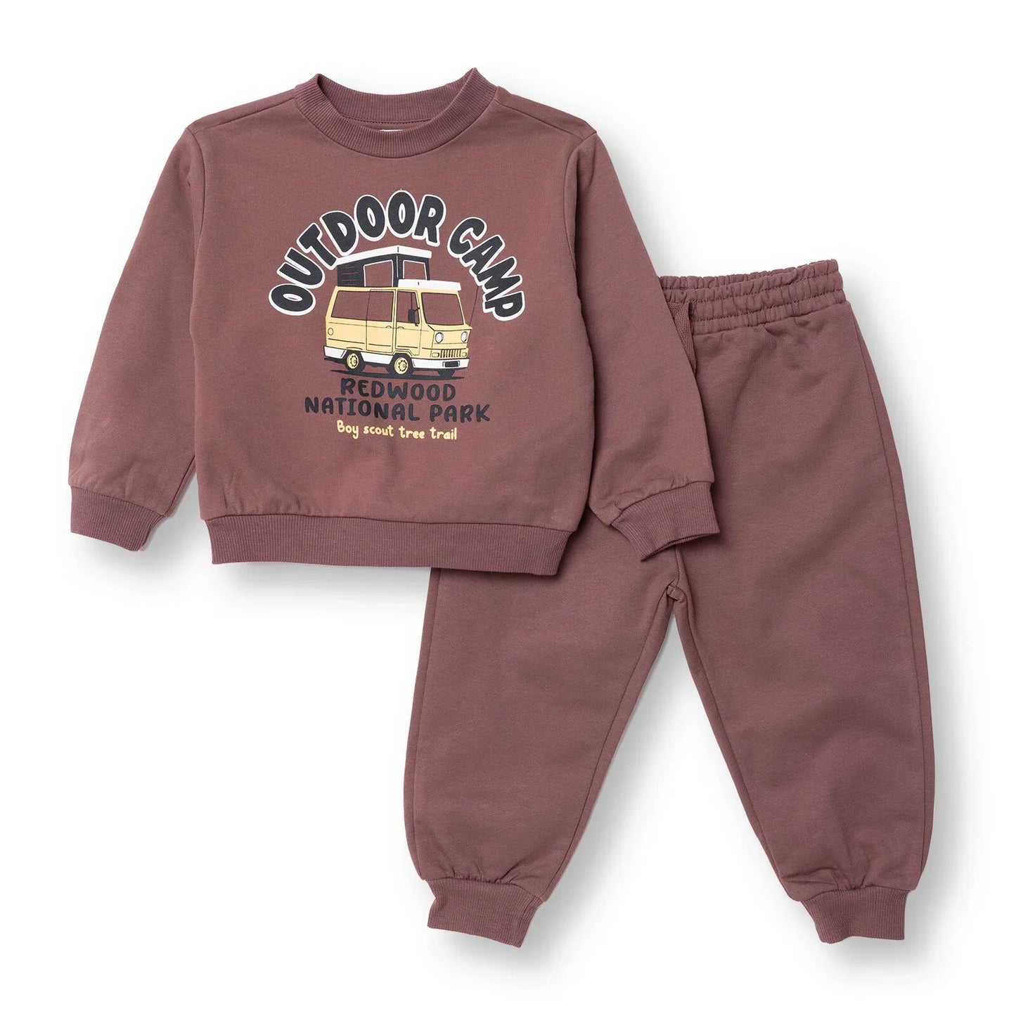 HelloBaby Jogging Set - Brown