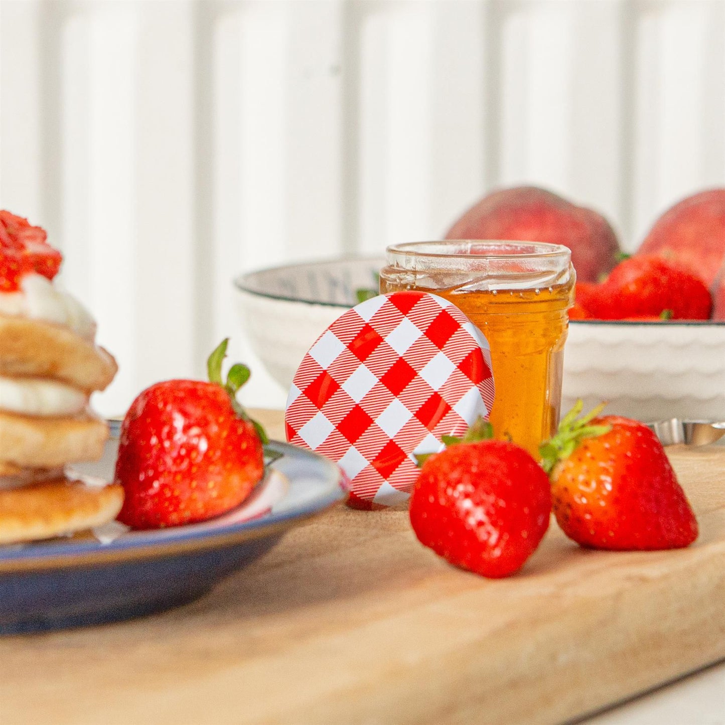 30ml Glass Jam Jars with Lids - Pack of 6