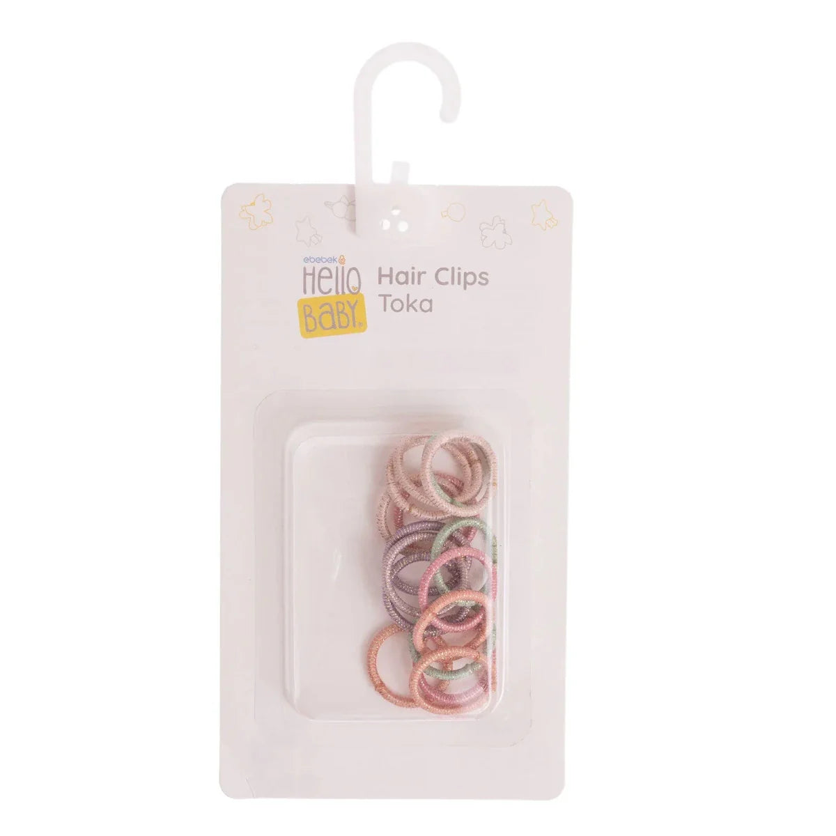 HelloBaby Hair Clips Girls - Mixcolor Printed
