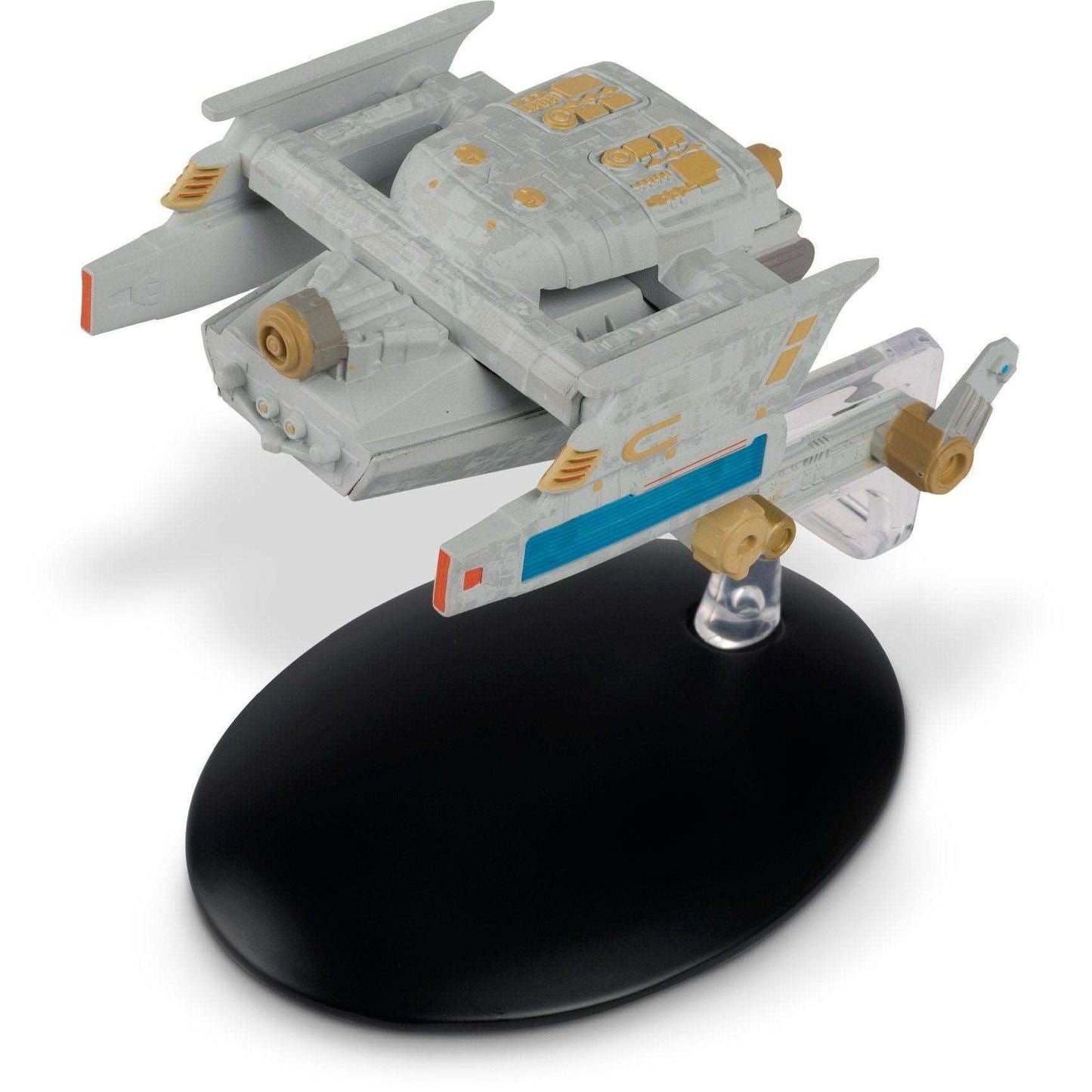 #140 Starfleet Federation Tug Starship Model Die Cast Ship (Eaglemoss / Star Trek)
