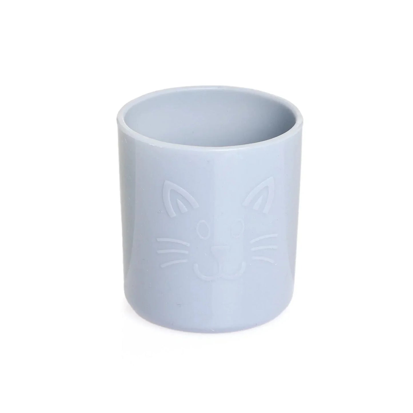 baby plus Silicone Open Training Cup 120ml - Powder Blue
