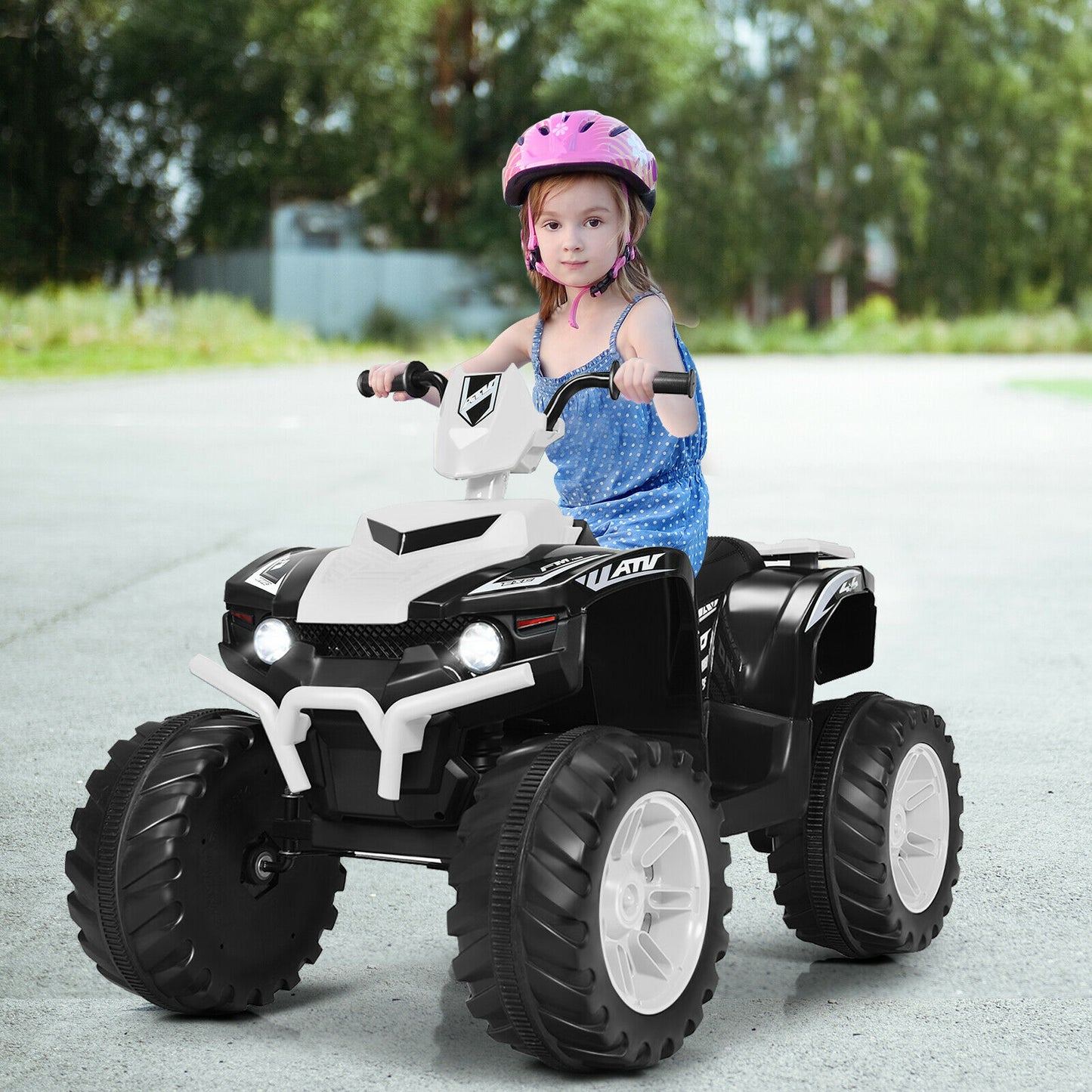12v Electric Kids Ride On ATV / Quad Bike-Black
