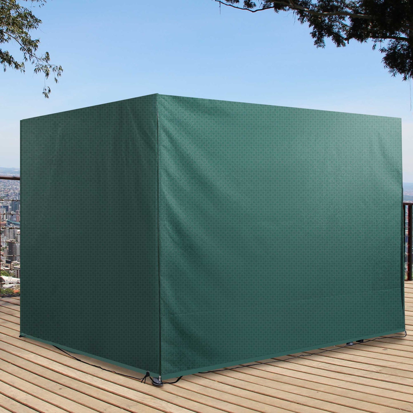 Large Patio Swing Chair Cover Outdoor Garden Furniture Protector Wind UV