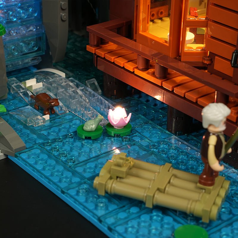 LUMIBRICKS - FUNWHOLE Waterfall Cabin L9083