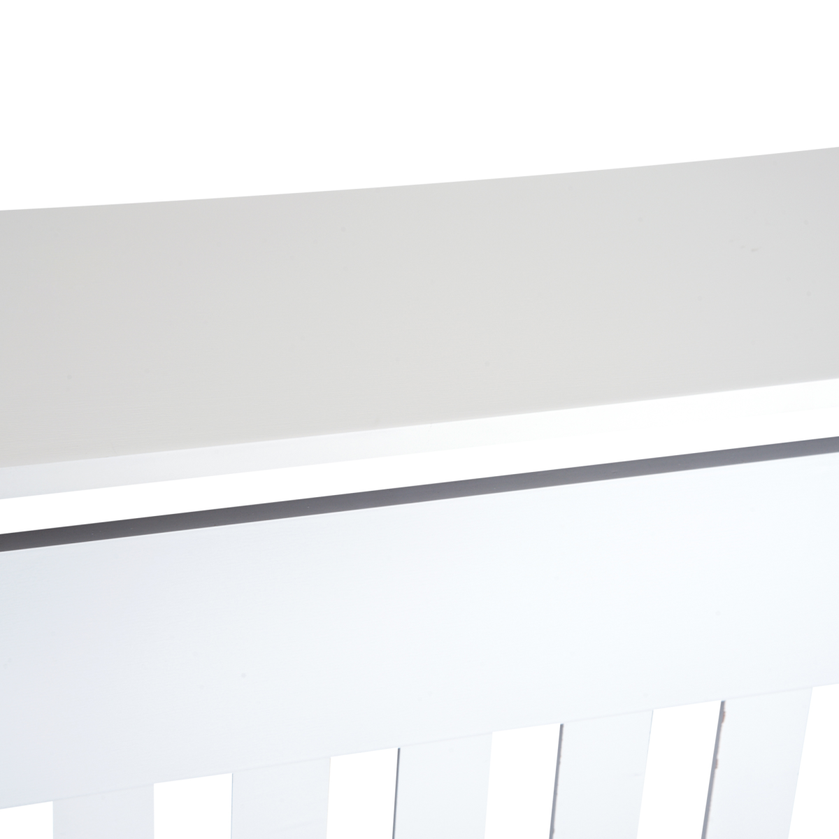 Radiator Cover Wooden Cabinet Shelving Home Office Vertical Slattted Vent