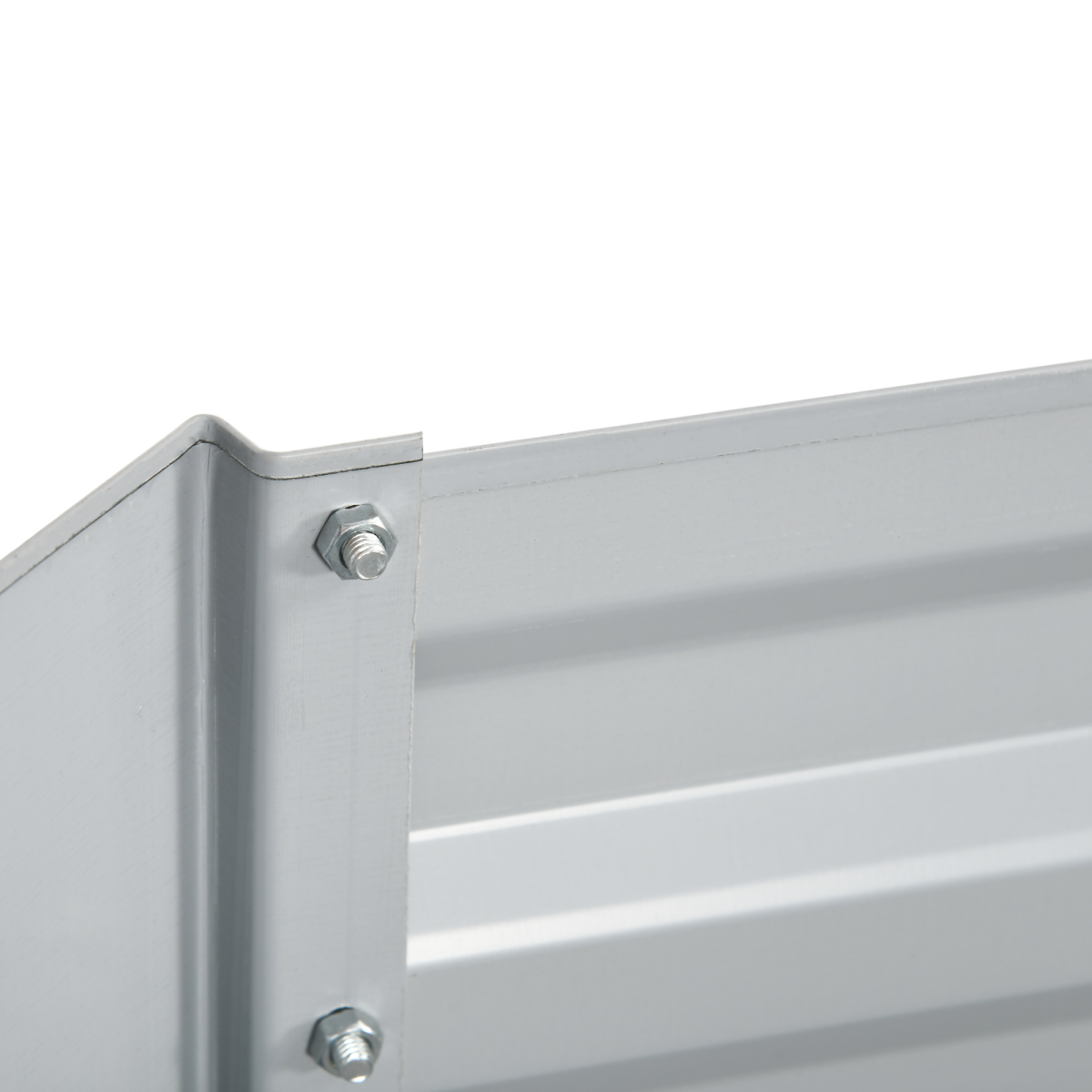 Raised Beds for Garden Galvanised Steel Outdoor Planters with Reinforced Rods