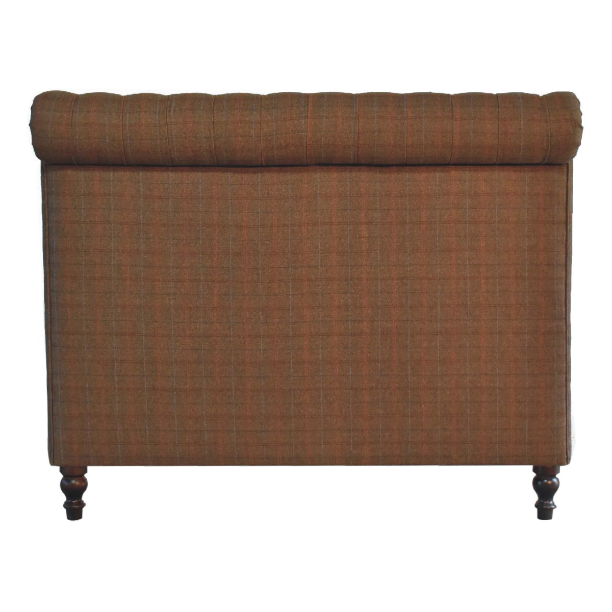 Artisan Furniture Solid Wood Multi Tweed Bed, Brown