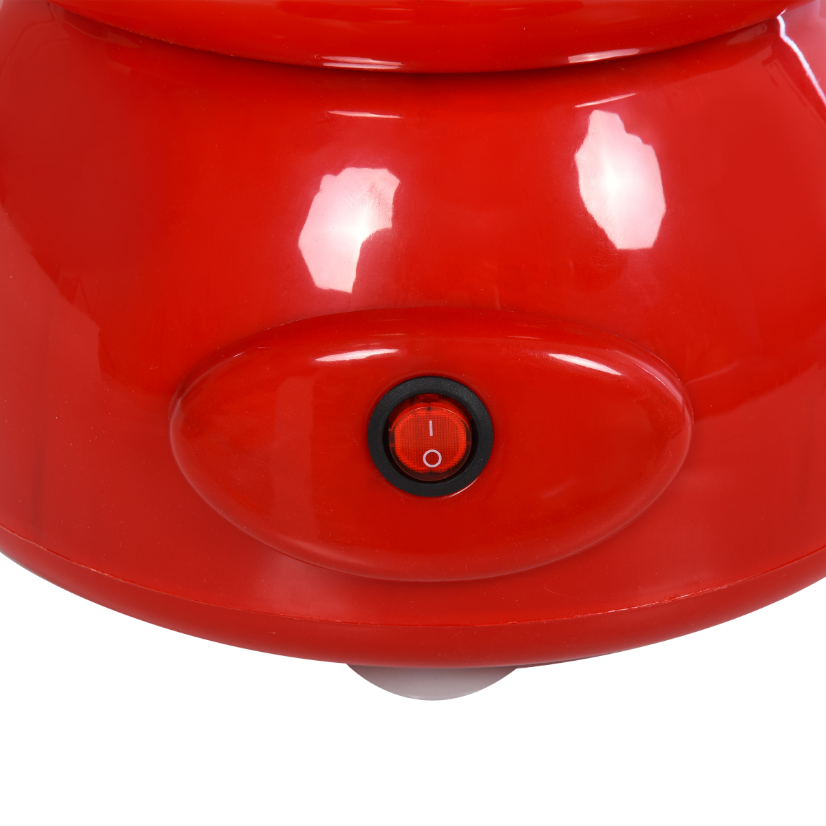 450W Non-Stick Stainless Steel Candyfloss Machine Red